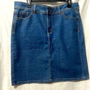 Wrangler Jean skirt size 12M